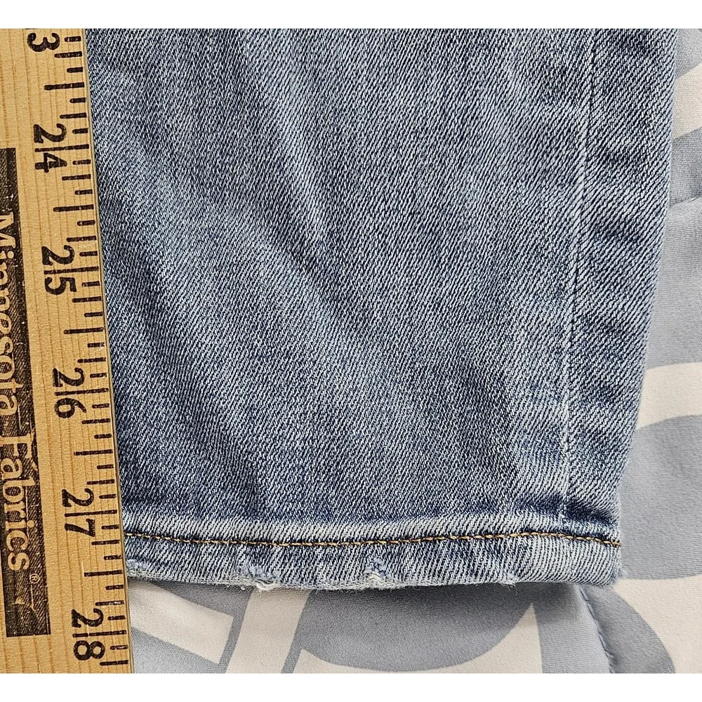 J. Crew Jeans‎ Womens 25/28 Blue Matchstick Straight Denim Cotton Style C9202